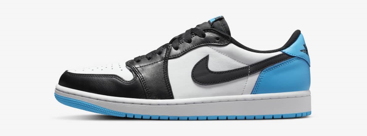 【7/29発売】Nike Air Jordan 1 Low OG 'Black and Dark Powder Blue/UNC ...